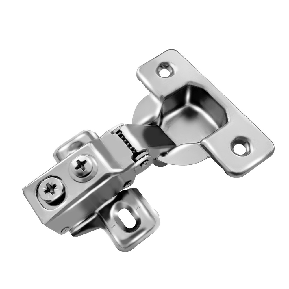 (30 Pack) 5/8” Overlay Soft Closing Face Frame Cabinet Door Hinges with Screws