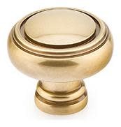 Emtek 86610 Norwich 1-1/4 Inch Mushroom Cabinet Knob – French Antique