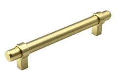 Cabinet Pull Handle and Hardware Steel Brushed Brass