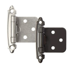 Kitchen Cabinet Hinges Overlay Self Closing Face Mount Cupboard Door Hinge LOT