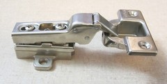 GRASS 1006-30 CABINET HINGE 45° angle, 110° open w/ Clip-On Plate 050, RARE!