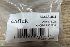 (x3) Emtek 86468US4 Heritage 1-3/4″ Mushroom Cabinet Knob – Satin Brass *READ*