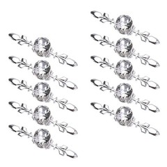 Drawer Dresser Knobs Pull Handles – Crystal Glass Diamond Decorative Knobs wi…