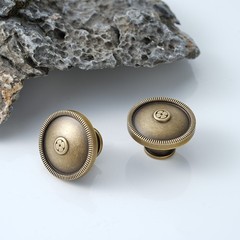 5/10/20/30 Pack Solid Brass Kitchen Cabinet Knobs Premium Brass Drawer Knobs