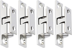 40Mm Brass Double Roller Catch Cabinet Latches Door Catch,4 Pcs | Solid Metal Ca