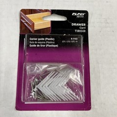 PLPCI Plastic 1-1/16″ x 1/2″ Drawer Glide (10-Pack) R 7153