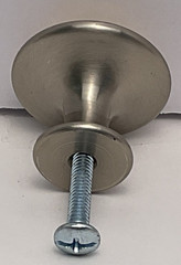 Stepped Ring Brass and Nickel Knob 1 1/4” (M4)
