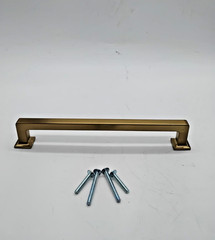 Amerock BP37445BBZ Lintel Cabinet Pull 7-9/16” 192mm Golden Champagne Zinc