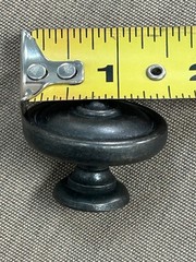 Lot of 6 Bronze Drop Bail Drawer Dress Pull Handle 5″ Antique Brass with 2 knobs