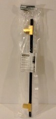 Amerock | Cabinet Pull | Brushed Gold/Matte Black | 10-1/16 inch 256 mm Cente…