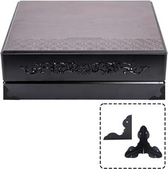 Decorative 24Pcs Metal Corner Protectors – Triangular for Safe Furniture Edges