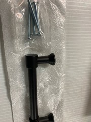 Signature Hardware Strasbourg 3-3/4″ Bar Cabinet Pull Black 465153