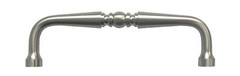 Satin Nickel Brushed Nickel Kitchen Bathroom Cabinet 3″ Pull (76mm) Solid Brass