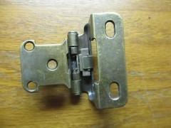 Taiwan 4F Cabinet Door 1/2″ Overlay Wrap Frame Hinge Dark Brass Self Close 1 MCM
