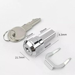 Silver Universal Toolbox Lock, Toolbox Lock Iron Cabinet Insert Linkage Drawer