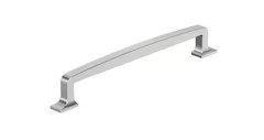 (3) NEW Amerock Westerly 7-9/16 in. (192 mm) Satin Nickel Arch Pulls BP53723G10