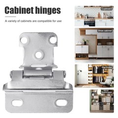 1/2″ Overlay Semi Partial Wrap Kitchen Cabinet Hinges Self Closing Cabinet Hinge