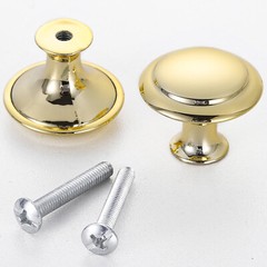 10Pcs Door Knobs Hardware Cabinet Handles Cupboard Drawer Kitchen Pulls Round