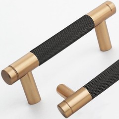 3 Inch 76 mm Bronze Black Barrel Cabinet Pulls Cupboard Aluminum 12 PCS