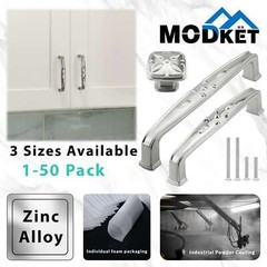 Traditional Kitchen Cabinet Handles Pulls Knobs Brushed Nickel Drawer Hardware