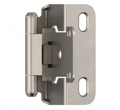 Set of 6 pairs) Amerock 1/2″ Overlay Wrap Cabinet Door Hinge w/ 105° Opening
