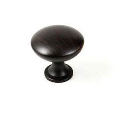 Mushroom Knob *Oil Rubbed Bronze* Kitchen Bath Cabinet Hardware Pull Handle