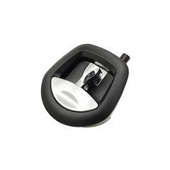 Truck Tool Box Latch Replacement, Zinc Alloy Whale Tail Black and Silver