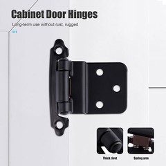 Kitchen Door Cabinet Hinges Self Closing 3/8″ Offset Inset Face Mount Self Close