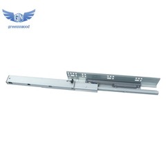 Soft Close Drawer Slides 1 Pairs,12 Inch Drawer Slides Bottom Mount Hidden 100LB