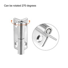 4 Pcs 2″ Lift Off Hinge for Cabinet Slip Joint Flag Hinges Right Stainless Steel