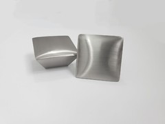 Discount Square Kitchen/Bathroom Cabinet Hardware Knob Pull Brushed Nickel
