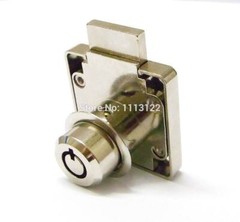7 Pins Tubular key Desk Drawer Lock Furniture Lock 7 Pins Furniture Drawer Lock