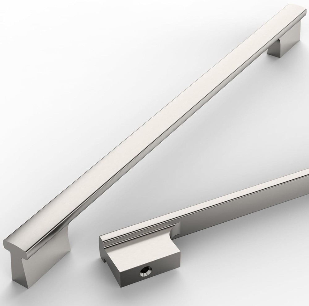 20 Pack 10 Inch (254mm) Brushed Satin Nickel Cabinet Pulls Kitchen Handles