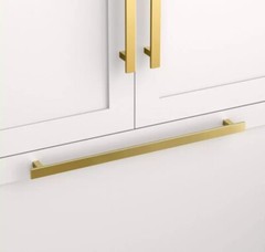 Signature Hardware 18″ Covello Solid Brass Appliance Pull Polished Brass