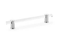 Schaub and Company 406 Lumiere 8″ Euro Modern Solid Brass and – Chrome