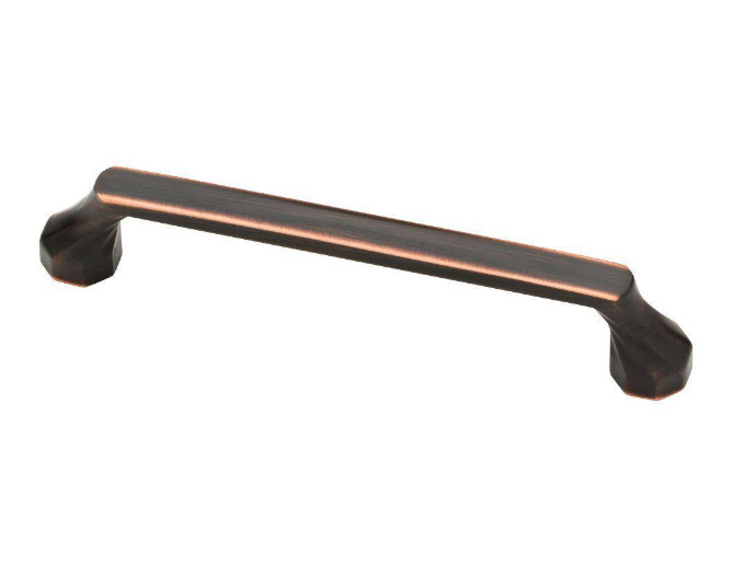 Southampton 5-1/16″(128mm) Ctr to Ctr Bronze w/Copper Highlights Drawer Pull