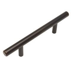 10 PCS 404030ORB Oil Rubbed Bronze 3/8 Inch Slim Euro Bar Pull 3″ 76mm