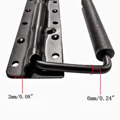 4 Pcs Spring Loaded Case Handle 5.51×3.15 Inch Heavy Duty Surface Mount