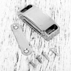 2x Strong Magnetic Door Catches Closet Cabinet Wardrobe Furniture Catches Latch