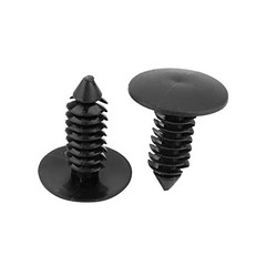 100pcs Auto Body Clips Car Door Trim 7.5mm Hole Retainer Plastic Push in