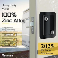 RV Door Lock,1 Camper Door Lock with Storage Locks Combo, for Trailer Entranc…