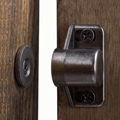 4 Pack Magnetic Cabinet Door Catch with Neodymium Magnet Cabinet Latch Magnetic