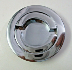 Round Mortise Drawer 2-3/16″ Bore Drop Bail Pull Chrome 1-5/16″ Centers MCM Vtg