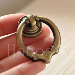 1x Vintage Pull Handle Draw Ring for Door Cabinet Drawer Cupboard Wardrobe