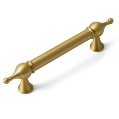 Decorative Solid Brass Cabinet Handle Pulls Luxury Drawer Cupboard Door Handles