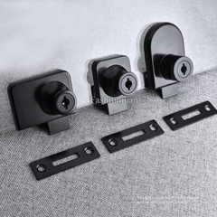 NEW 8PCS Zinc Alloy Glass Cabinet Lock Jewelry Display Counter Cabinet Door Lock