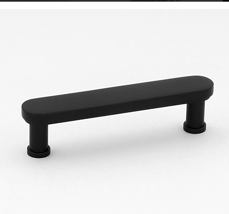 Creations By Alno A717-35-MB Moderne 3.5 Inch Pull In Matte Black