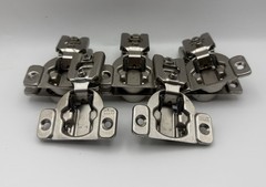 X8 DTC 1/2″ Overlay 105 Degree 2Cam Press In Face Frame Cabinet Hinge Self Close