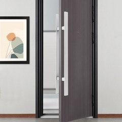 H-shaped Stainless Steel Sliding Door Handle, Double Sided Push Pull Door Handle