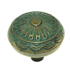 Belwith Southwest Lodge Verde Antique 1 1/4″ Round Cabinet Knob P391-VA